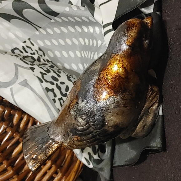 3/$20 Metallic Ceramic Bird - Picture 5 of 5